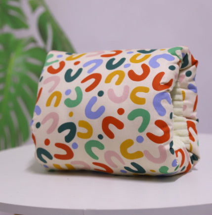 Adjustable Baby Nursing Arm Pillow โ Soft Cotton, Washable Breastfeeding Cushion