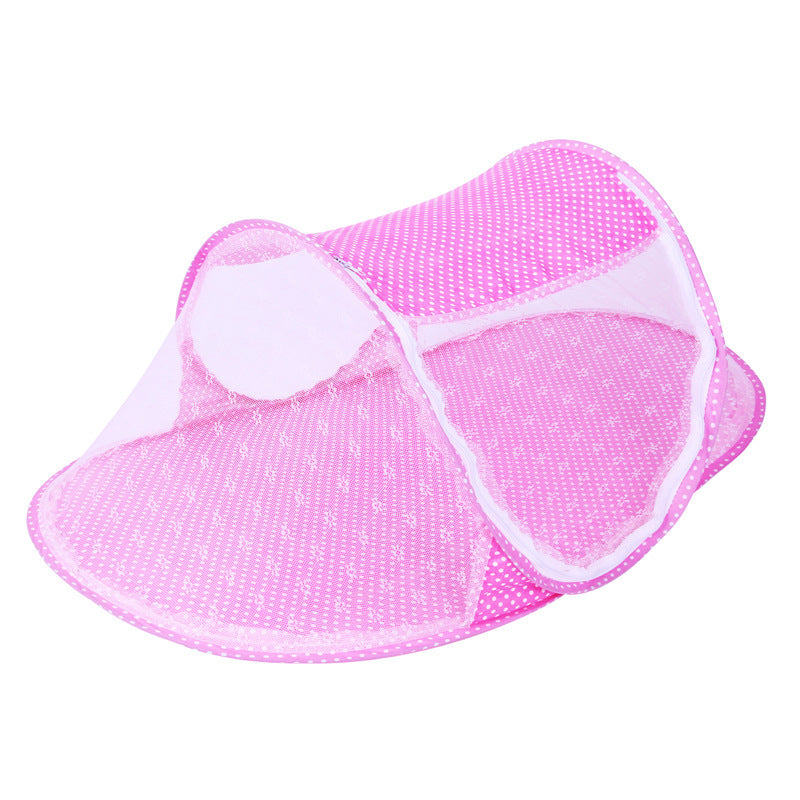 Foldable Baby Mosquito Net with Zipper – Safe & Breathable Design