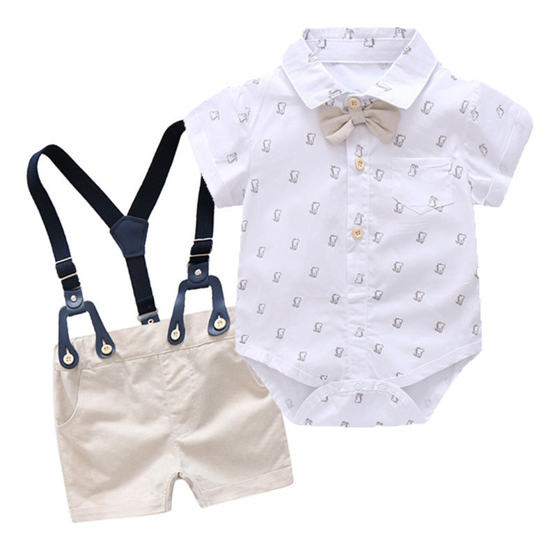 Baby Boy Gentleman Outfit – Formal Suit Set for Special Occasions
