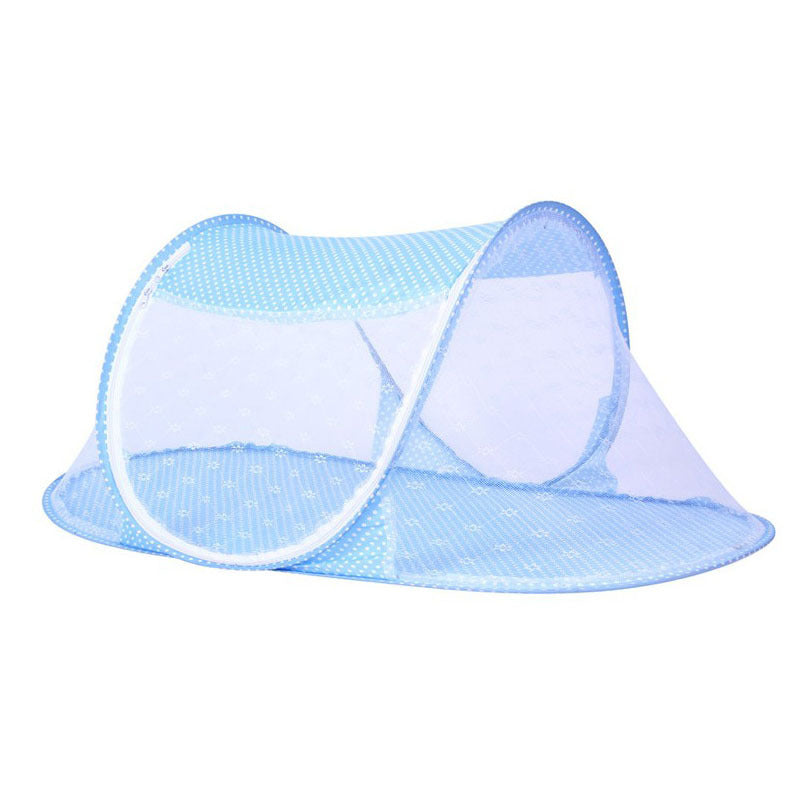 Foldable Baby Mosquito Net with Zipper – Safe & Breathable Design