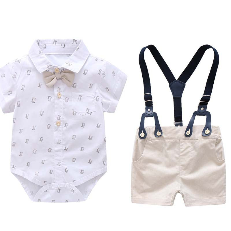Baby Boy Gentleman Outfit – Formal Suit Set for Special Occasions