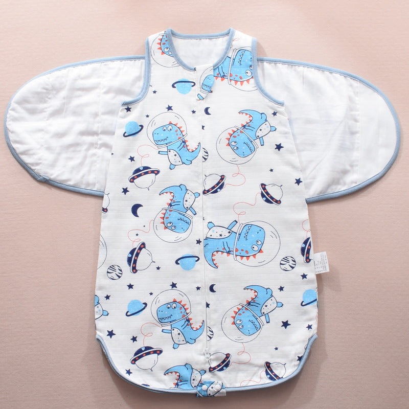 Breathable Muslin Swaddle Sleeping Bag for Newborns