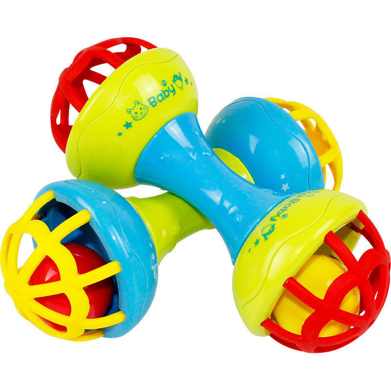 Baby Soft Rubber Sensory Ball – Chewable & Rattle Toy