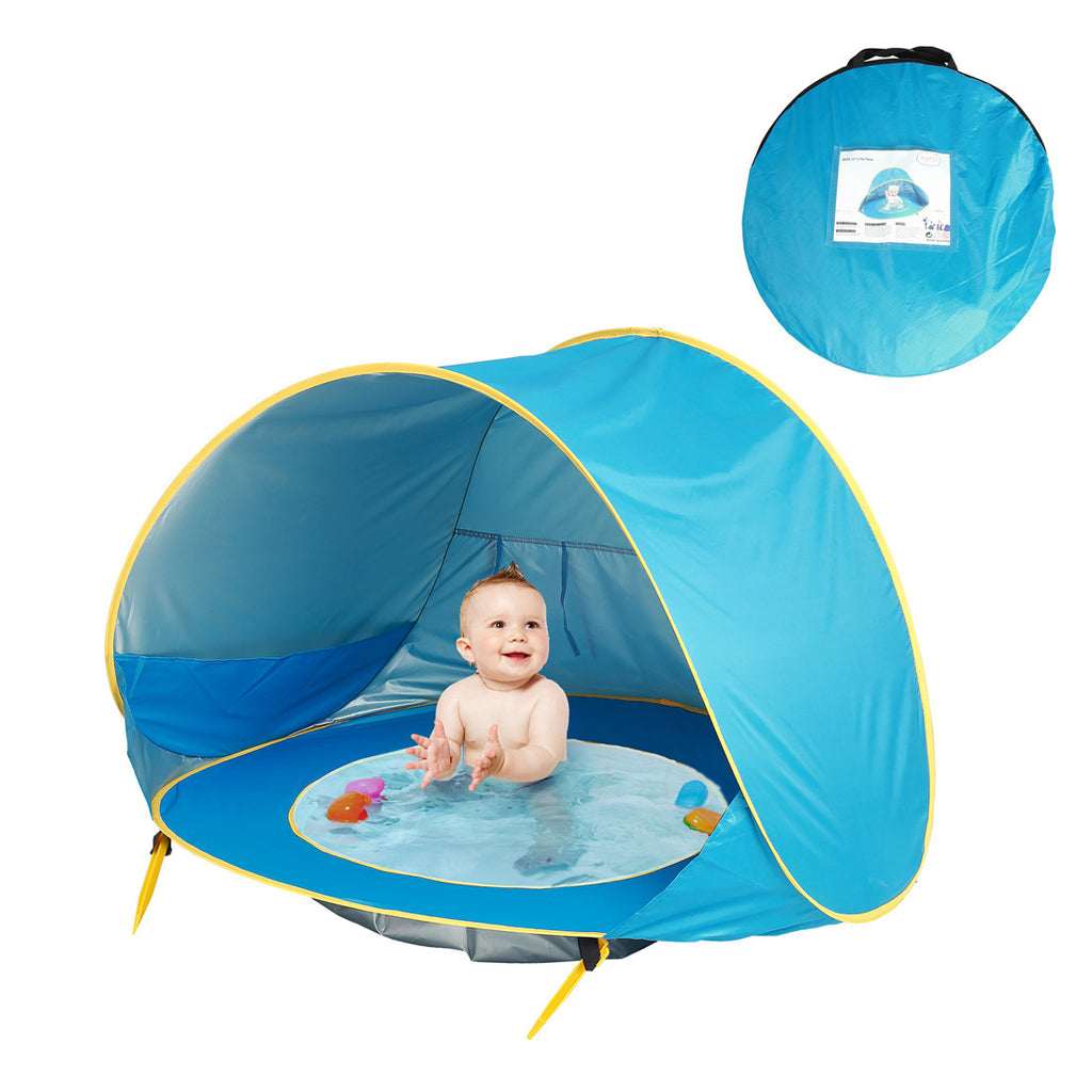 Baby Beach Tent – UV Protection Sun Shelter with Mini Pool