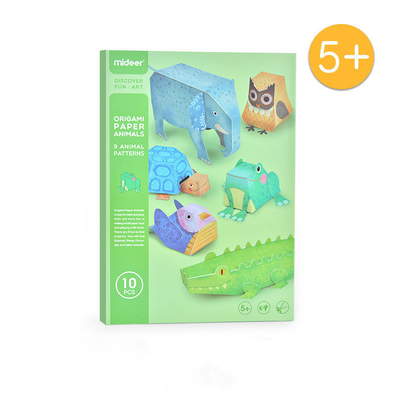 3D Origami DIY Book for Kids – Interactive Craft Kit