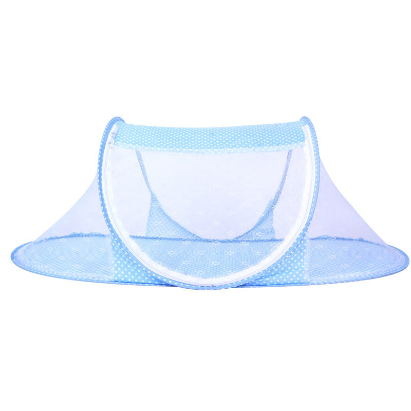 Foldable Baby Mosquito Net with Zipper – Safe & Breathable Design