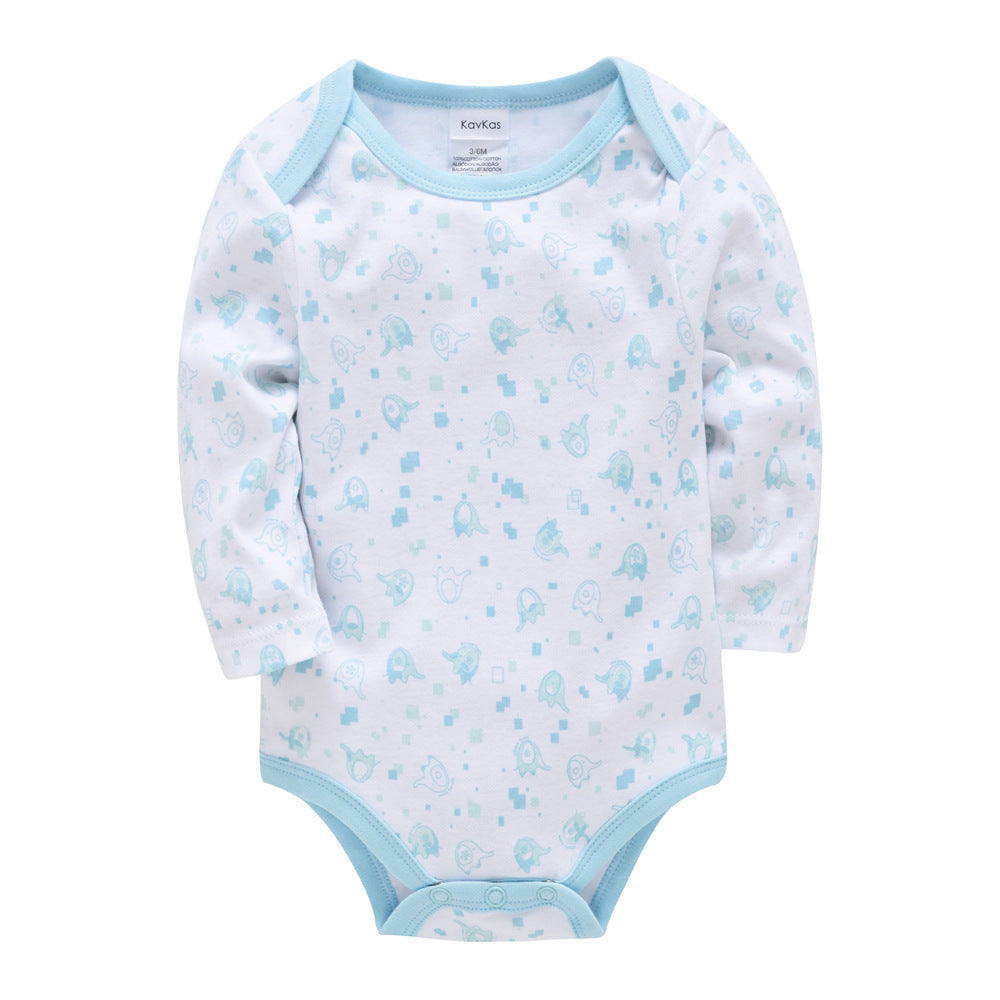 Autumn baby harness cotton jumpsuit baby clothes