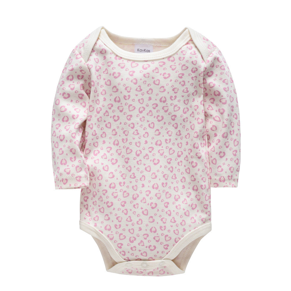 Autumn baby harness cotton jumpsuit baby clothes