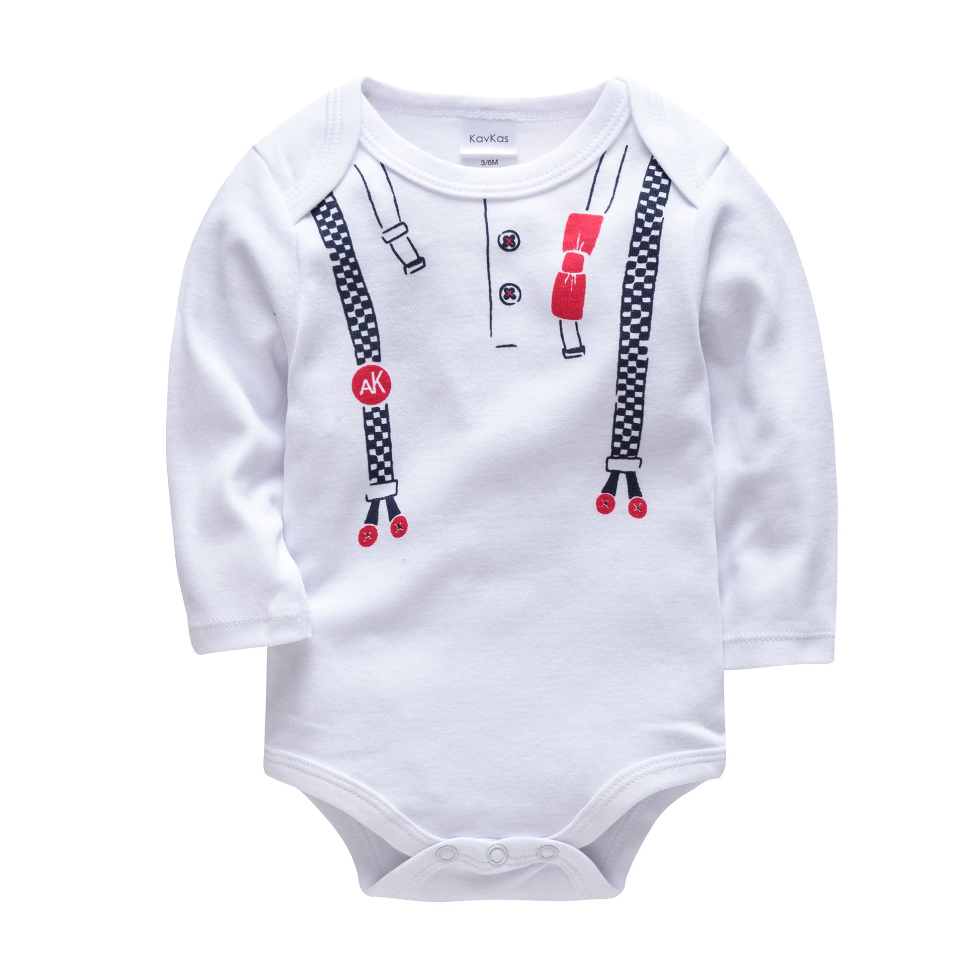 Autumn baby harness cotton jumpsuit baby clothes