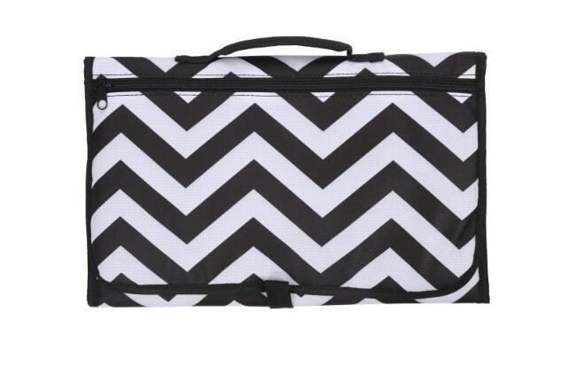 Portable Foldable Waterproof Baby Diaper Changing Mat – Travel Play Mat with Storage Bag