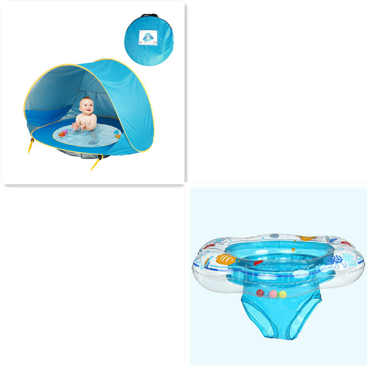 Baby Beach Tent – UV Protection Sun Shelter with Mini Pool