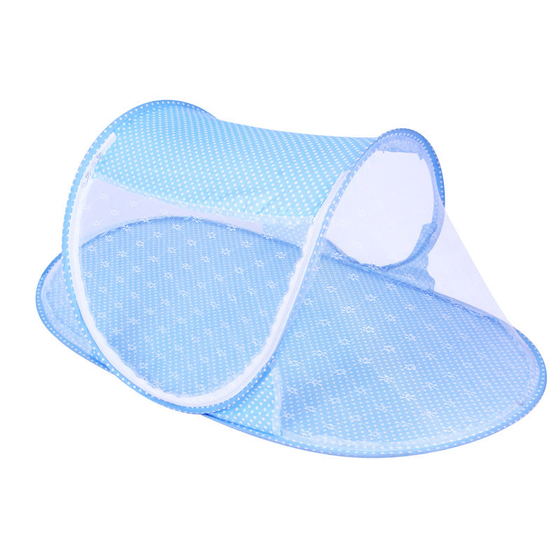 Foldable Baby Mosquito Net with Zipper – Safe & Breathable Design