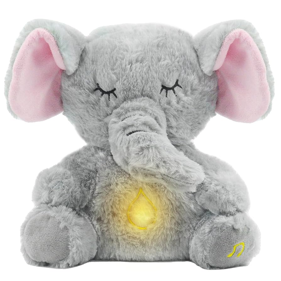 Breathing Bunny Plush Toy – Soothing Sensory Comforter for Newborns & Babies