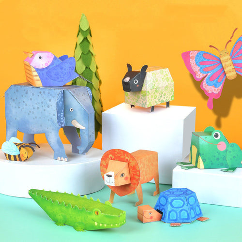 3D Origami DIY Book for Kids – Interactive Craft Kit