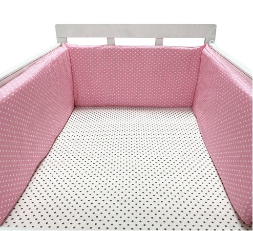 Baby Crib Surrounding Cotton Bedding Set – Comfortable & Safe