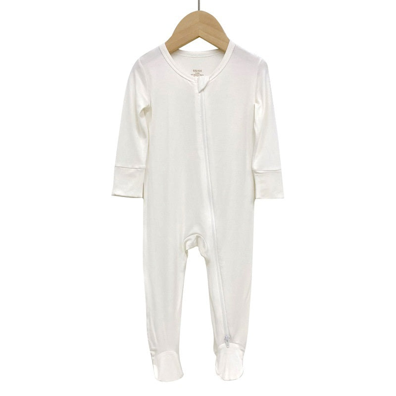 Bamboo Fiber Baby Bodysuit – Soft, Breathable & Gentle for Newborns