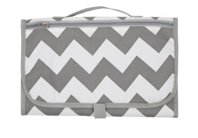 Portable Foldable Waterproof Baby Diaper Changing Mat – Travel Play Mat with Storage Bag