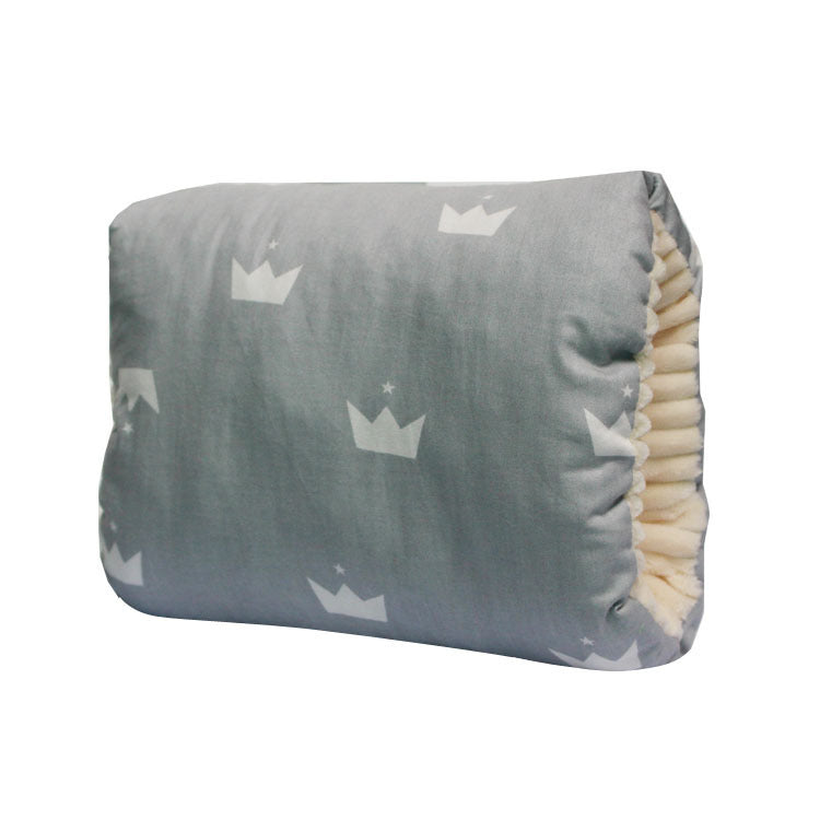 Adjustable Baby Nursing Arm Pillow – Soft Cotton, Washable Breastfeeding Cushion