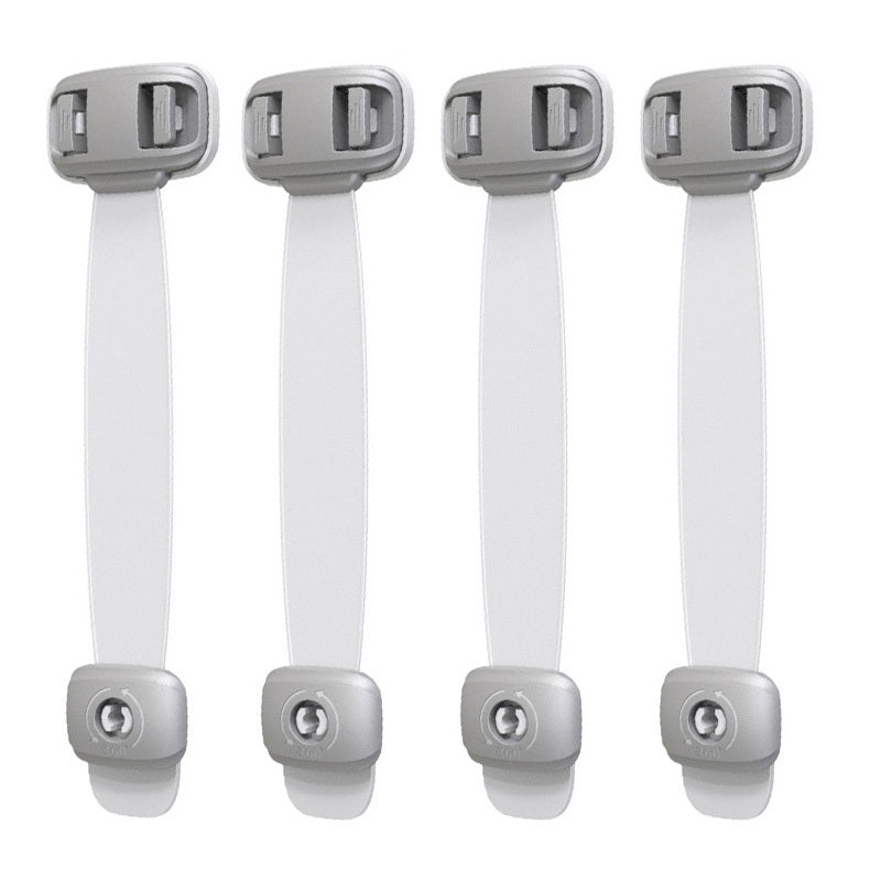 Baby Safety Cabinet & Drawer Locks – No-Drill, Anti-Pinch Door Locks for Kids