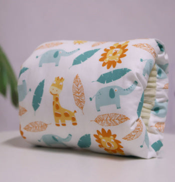 Adjustable Baby Nursing Arm Pillow – Soft Cotton, Washable Breastfeeding Cushion