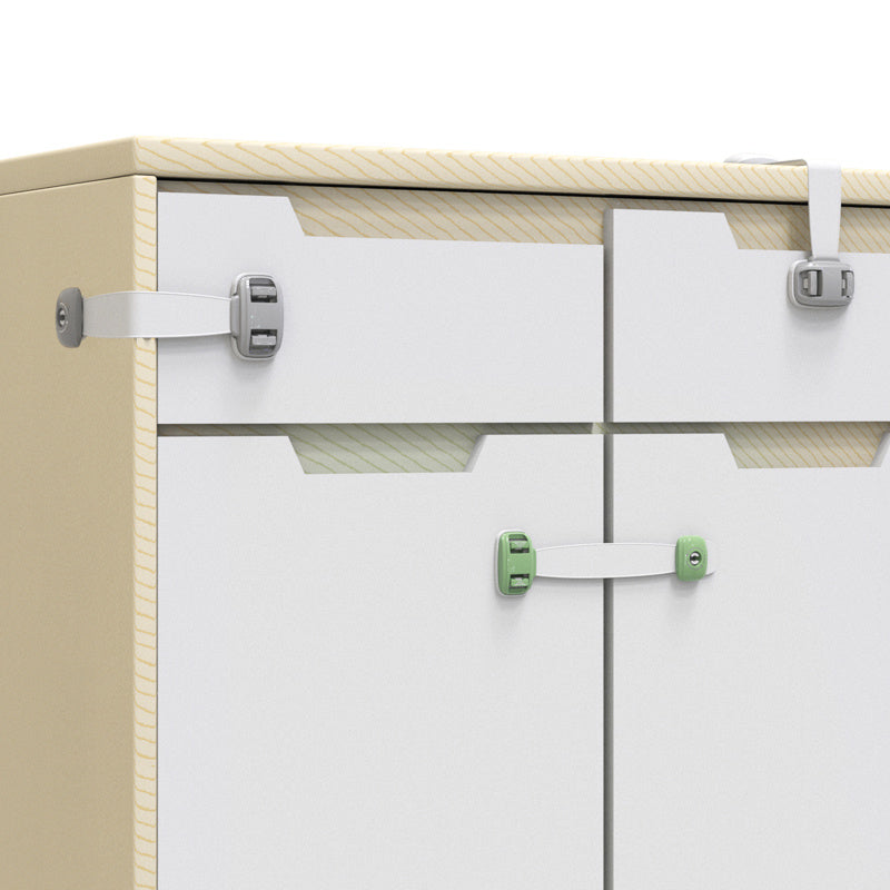 Baby Safety Cabinet & Drawer Locks – No-Drill, Anti-Pinch Door Locks for Kids