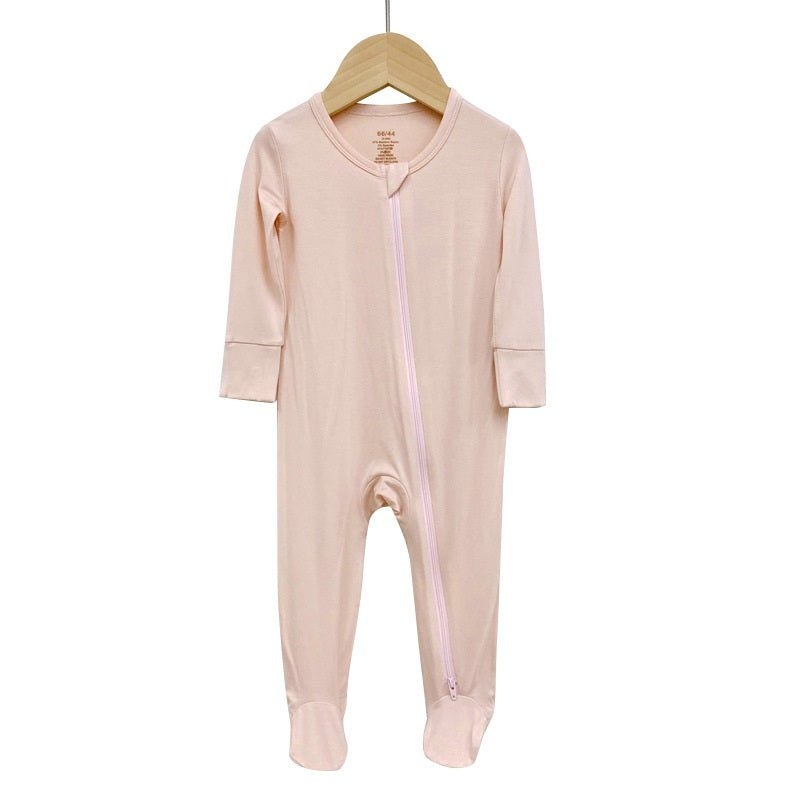Bamboo Fiber Baby Bodysuit – Soft, Breathable & Gentle for Newborns