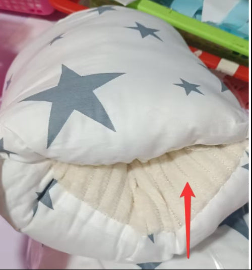 Adjustable Baby Nursing Arm Pillow – Soft Cotton, Washable Breastfeeding Cushion