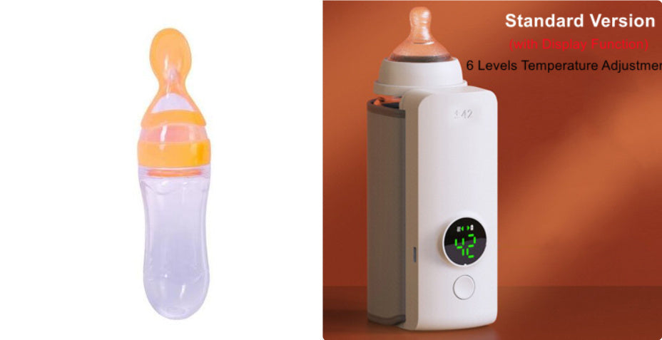 Portable Wireless Baby Bottle Warmer – USB Rechargeable Milk Heating Bag