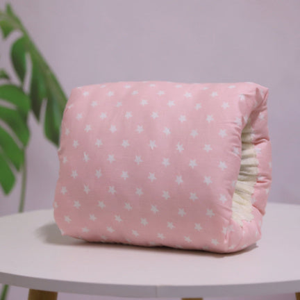 Adjustable Baby Nursing Arm Pillow – Soft Cotton, Washable Breastfeeding Cushion