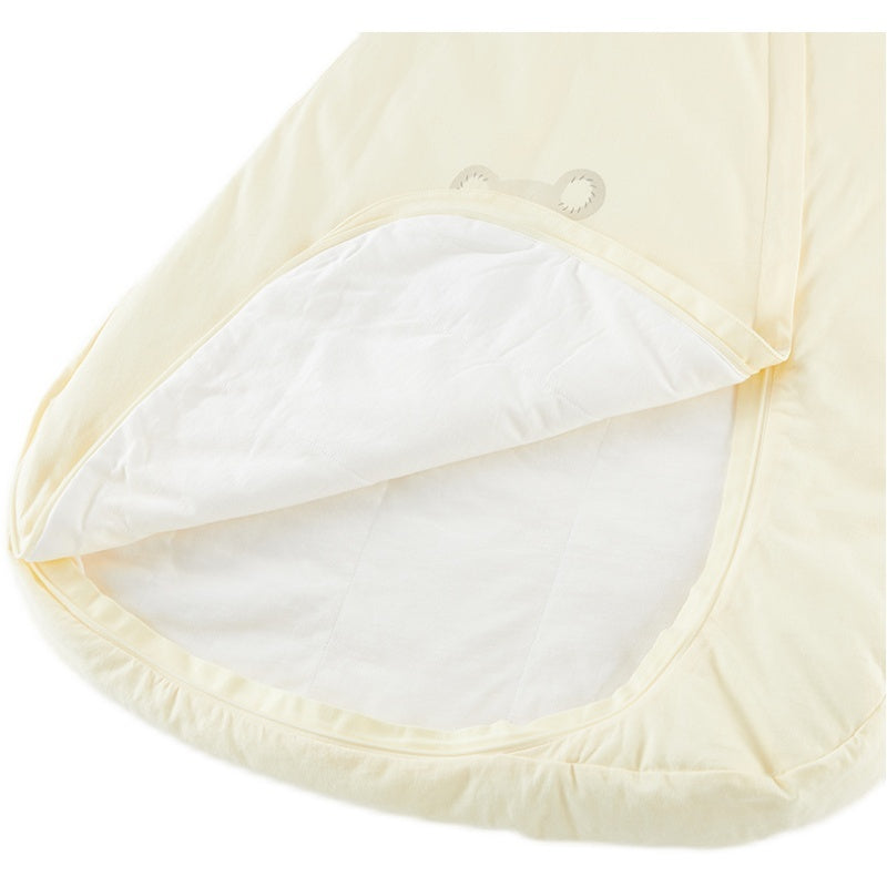Cotton Baby Sleeping Bag With Detachable Sleeves For Boys And Girls